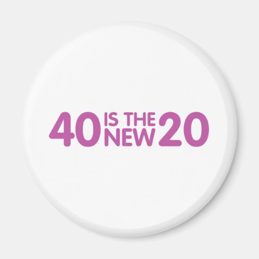 40th Birthday Magnet