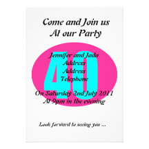 40th Party Invitation