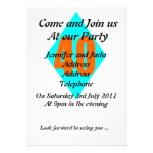 40th Party Invitation