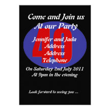 40th Party Invitation
