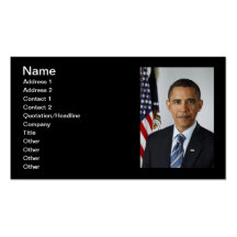 44 Barack Obama Business Cards
