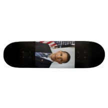 44 Barack Obama Skateboard Deck