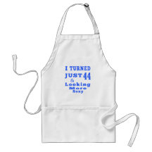 44 birthday designs apron