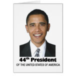 44thPresident Greeting Card