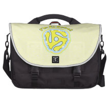 45 RPM Adapter So Retro Commuter Bag