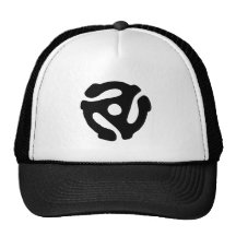 45 RPM Record Adapter Hat