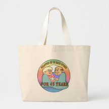 45th Wedding Anniversary Gifts Tote Bag