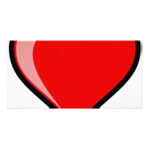 491px-Heart_left-highlight_jon_01_svg Photo Card Template