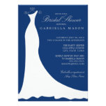 4.5 x 6.25 Sodalite Blue | Bridal Shower Invite