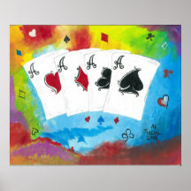4 Aces Print