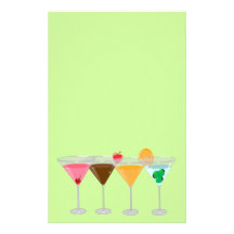4 Martinis Stationery