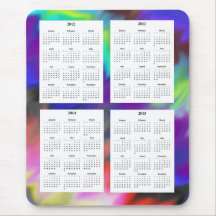 Year Calendar on Year Calendar  2012 2015  Mousemats