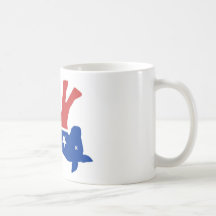 4D - the Democratic Dead Donkey Designs by RIGHTIQ Coffee Mug