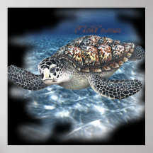 4ft. SeaTurtle Poster
