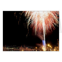 4th of July Fireworks Card