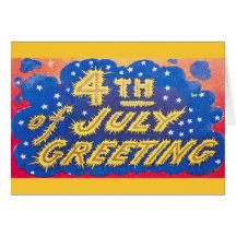 4th of July Greeting Cards