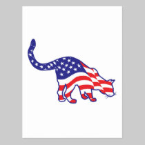 4th of July Kitty Cats postcards
