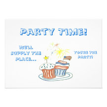 4th Of July Party Invitation