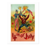 4th of July - Vintage art Postcards