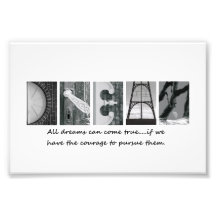 4x6 Dream Alphabet Photography Letters