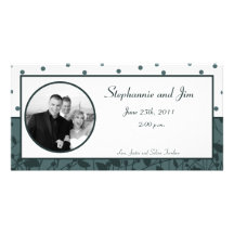 4x8 Engagement Photo Announcement Twilight Twigs Photo Card