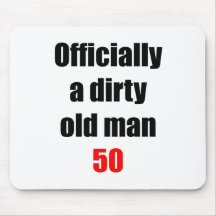 50 Dirty Old Man Mousemats