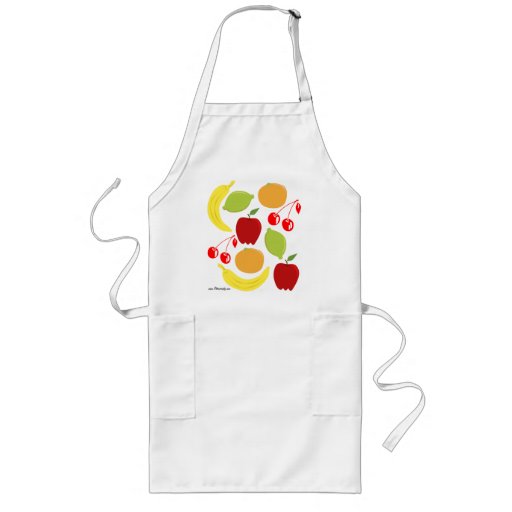50s style fruits apron