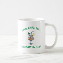 50th Birthday Gag Gift Mugs