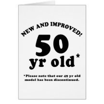 50th Birthday Gag Gifts Cards