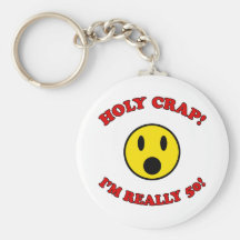 50th Birthday Gag Gifts Keychains