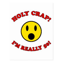 50th Birthday Gag Gifts Postcards