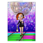 50th birthday greeting card - still nifty at 50