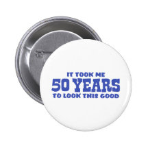 50th Birthday Pin