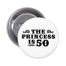 50th Birthday Pins