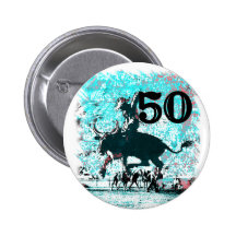 50th Birthday Pins