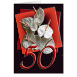 50th Happy Birthday Card