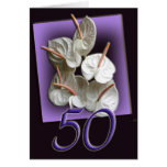 50th Happy Birthday Card