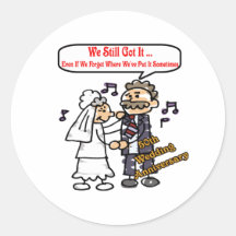 50th wedding anniversary 6t stickers
