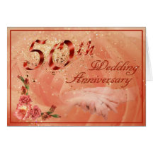 50th Wedding Anniversary Card
