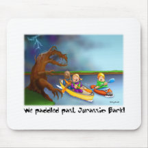 59_Jurrasic_Bark Mouse Pads