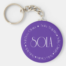 5 Solas Key Chains