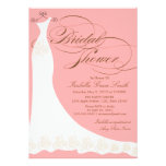 5 x 7 Elegant Dress | Bridal Shower Invite