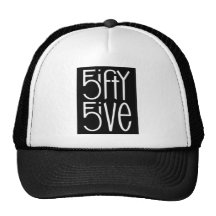 5ifty 5ive white Hat