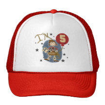 5th Cowgirl Birthday Tshirts and Gifts Hat