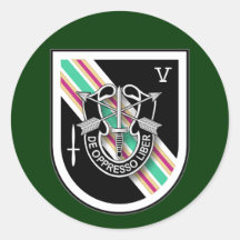 5th SFG(A) - Task Force Dagger OEF Stickers