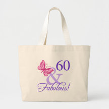 60 And Fabulous Birthday Bag