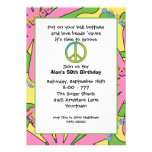 60s Birthday Party Invitation