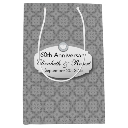 ... Anniversary Wedding Anniversary Diamond A30 Medium Gift Bag Zazzle