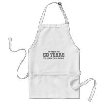 60th Birthday Apron