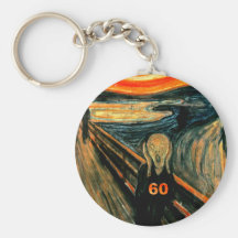 60th Birthday Gifts Keychains